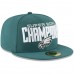 Men's Philadelphia Eagles New Era Midnight Green Super Bowl LII Champions 59FIFTY Fitted Hat 3095851